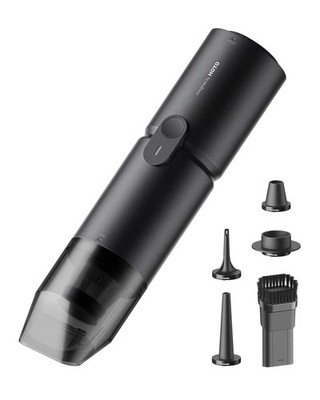 HOTO Handstaubsauger kabellos, Schreibtisch S, schwarz 