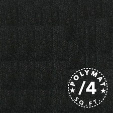 BLACK ACOUSTIC MUSICAL INSTRUMENT CASE LINER FABRIC