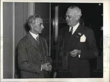 1935 Press Photo Dr. Leo Loeb, John Phillips Award, Dr. Jonah C. Meakins