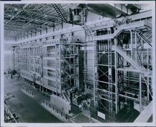 1960 US Steel Pittsburgh Works Press Photo