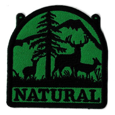 Natural Öko Aufnäher Patch Natur Patch Badge Thermoaufkleber Hotfix 