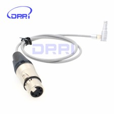 5Pin XLR female to Right angle 5Pin male Audio Cable for ARRI Alexa Mini