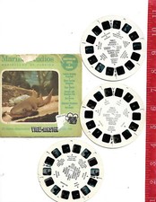 Vintage View-master 3 reel stereo pictures 166 Marine Studios Marineland 1955