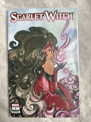 値下げ❗️Scarlet Witch Annual 1 桃桃子表紙 アメコミリーフ SDCC 2023 MARVEL SCARLET WITCH ANNUAL #1 NM PEACH MOMOKO EXCLUSIVE