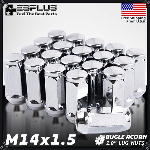 32x Red 14x1.5 Spike Lug Nut Fit Chevy Express Suburban Silverado 2500 3500