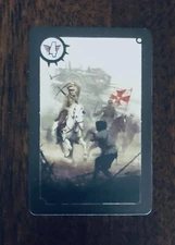 Scythe Combat Card (4 Power Card) Official Extra/Replacement Game Piece