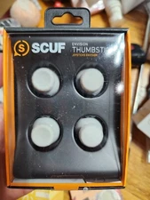 4 Scuf Replacement Domed + Concave Envision Thumbstick Caps JOYSTICKS ,GRAY