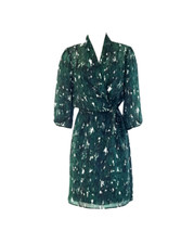 women: THE LIMITED Tie Waisted Combo Dress - Size 2