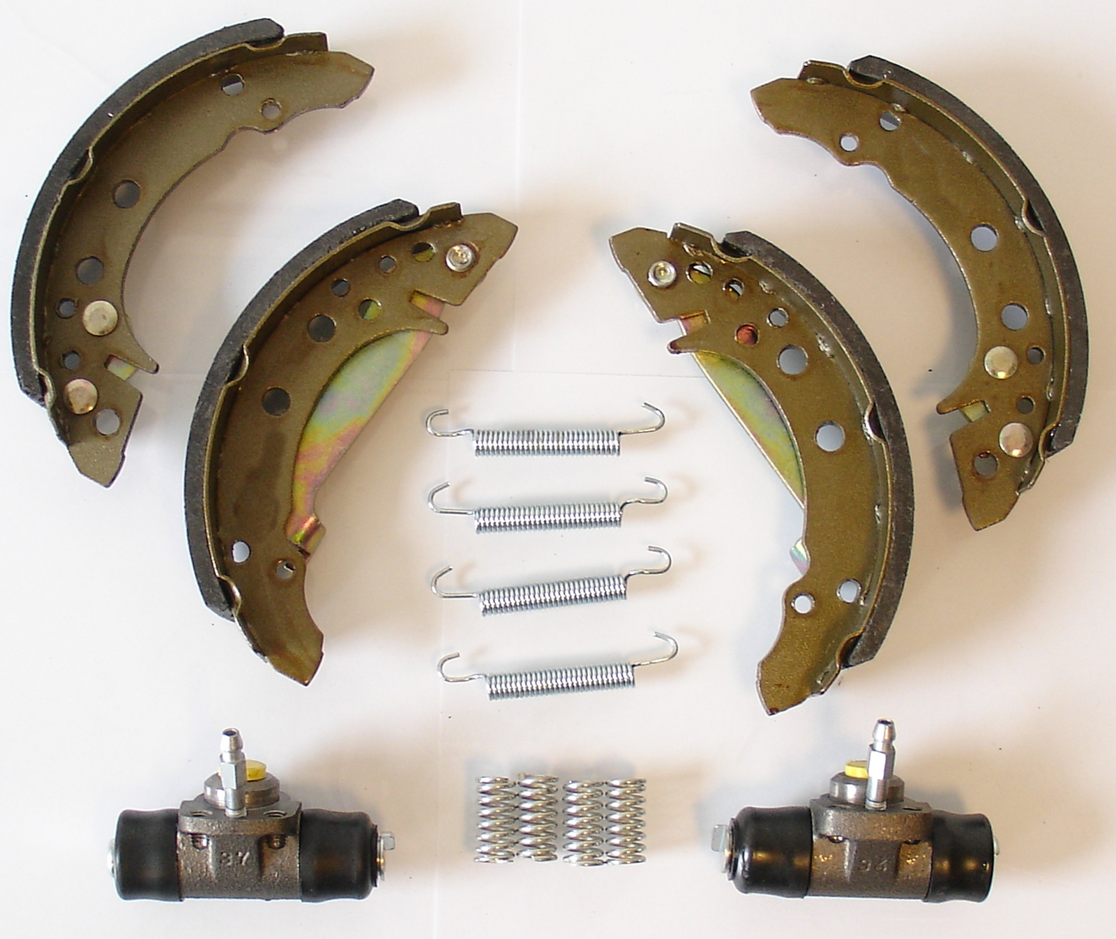 VW Caddy Bremsen Bremsbacken hinten Backen Radbremszylinder Zubehör ohne ABS VW Caddy Bremsen Bremsbacken hinten Backen Radbremszylinder Zubehör ohne ABS