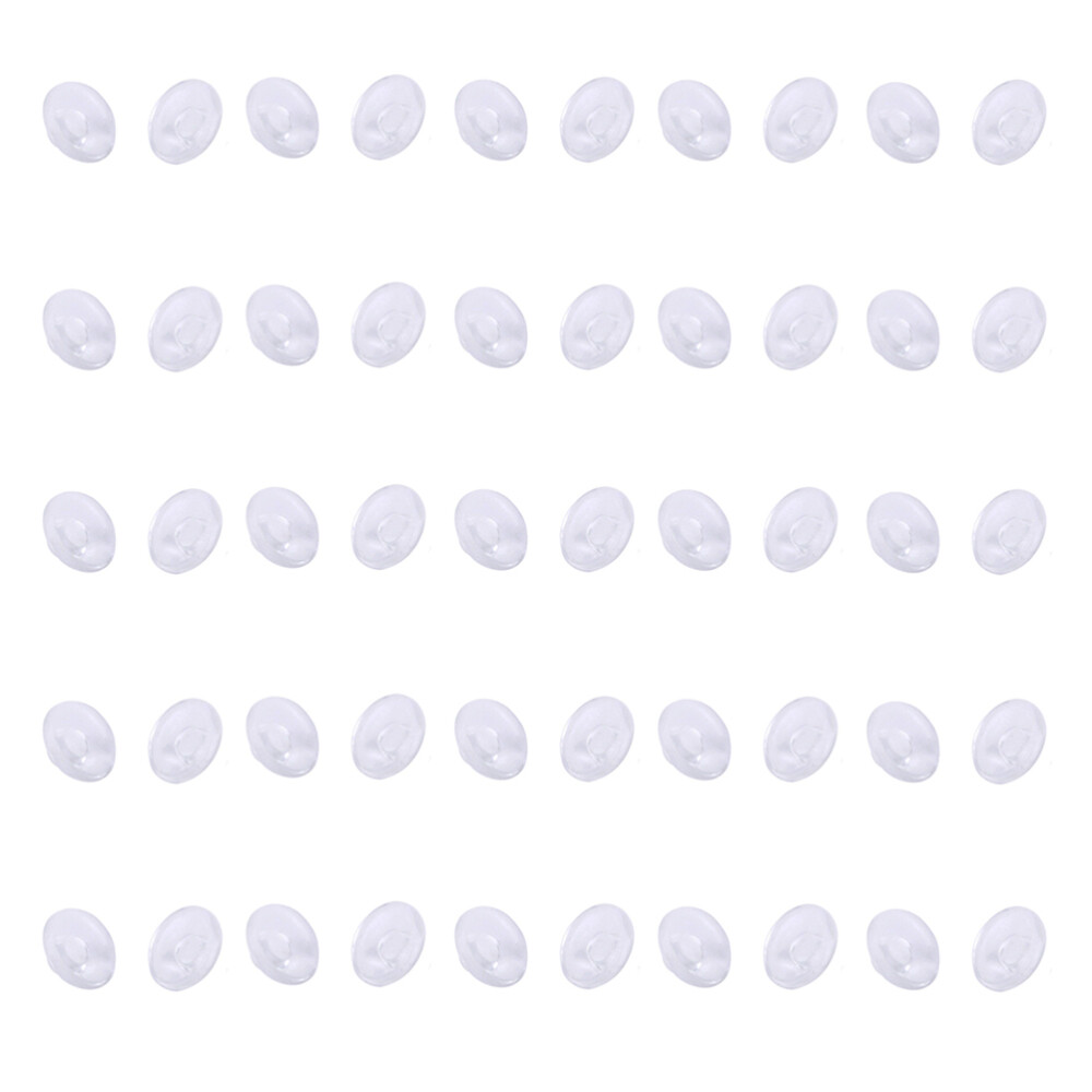 25 Pairs Eyeglass Repair Kits Nose Protector for of Pads Round