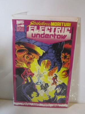 Strikeforce Morituri Electric Undertow #5 of 5 1990 Marvel Comics Bagged Boarded