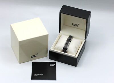 Montblanc Carbon Armband / Edelstahl /  21,5 cm / Selten / TOP Zustand