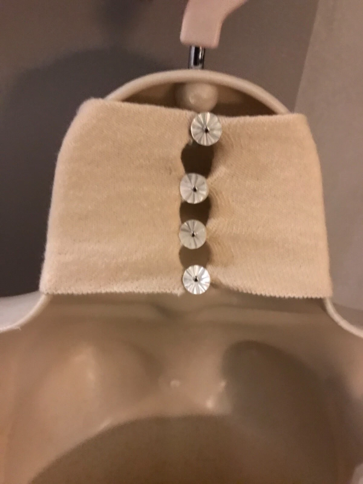 OFF WHITE Abito donna in maglia Gai Mattiolo bianco sporco taglia S