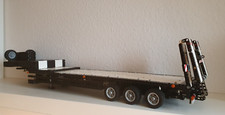 Bauanleitung für Tieflader Sattelschlepper RC Lego-MOC Technic 42043 Mould King