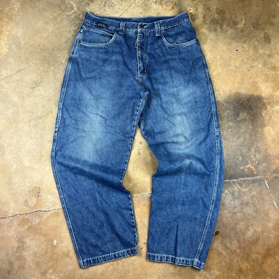 Y2k Mac Sport Denim Baggy Jnco Style Jeans | eBay