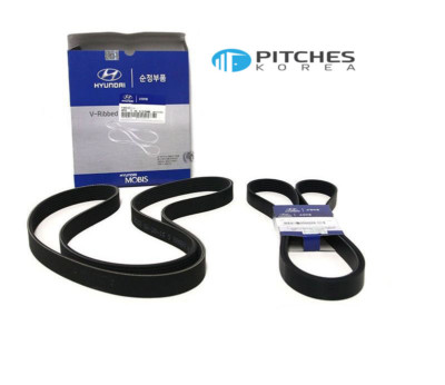 Genuine Hyundai Kia for Fan Drive V Belt Made in Korea, 2.0DOHC