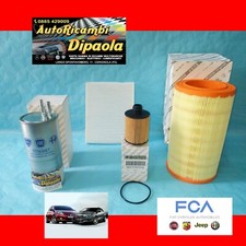 KIT TAGLIANDO OE 4 FILTRI ORIGINALI FIAT BRAVO LANCIA DELTA 1.6 1.9 2.0 MULTIJET