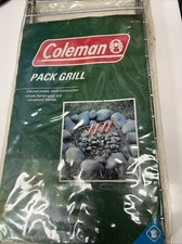Coleman pack grill nickel plated New 12”x 6.5”