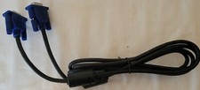 6ft 15 Pin Male To Male VGA Cable