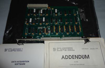 Datel DVME-660 VME bus Board DVME 660 DVME660 Circuit Board NEW