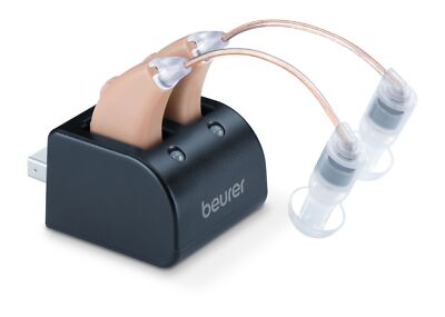 Beurer HA55 Pair Rechargeable Hearing Amplifiers With Clear Sound