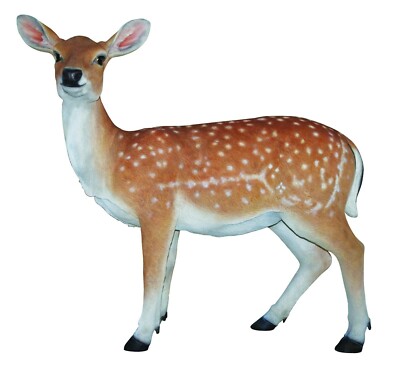 Damhirsch Echtharz Ornament groß von Vivid Arts (XRL-DEER-A)