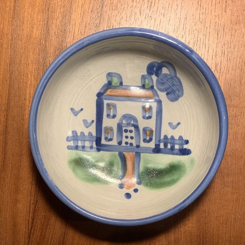 Vintage Keramik M A Hadley Schale Haus