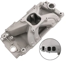Aluminum 396-454 BBC Air Gap Single Plane Intake Manifold For Big Block Chevy V8
