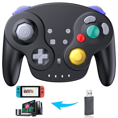 Wireless Switch Controller Gamecube Pro for Windows PC Switch Mac Raspberry Pi