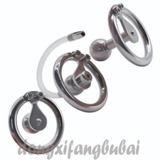Male Mini Chastity Cage Stainless Steel Chastity Device Men Metal Lock Ring Belt