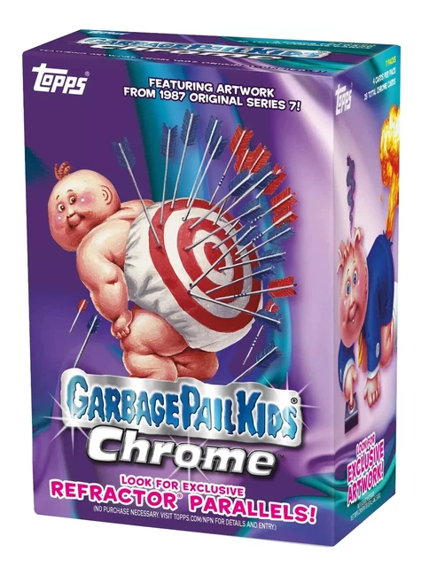 2024 Topps Chrome Garbage Pail Kids Series 7 Blaster Box- Rip + Ship