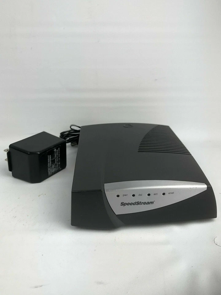 SpeedStream 5360 Ethernet ADSL PC Modem Fast by Efficient Networks With Adapter - Image 2 of 4