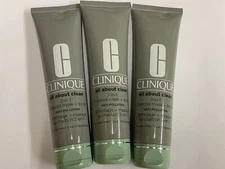 6x Clinique All About Clean 2-in-1 Charcoal Mask+ Scrub 3.4oz Each All Skin Type