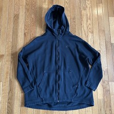 Nike Womens Tech Fleece Cape Hooded Hoodie Black 811710-010 Size Large