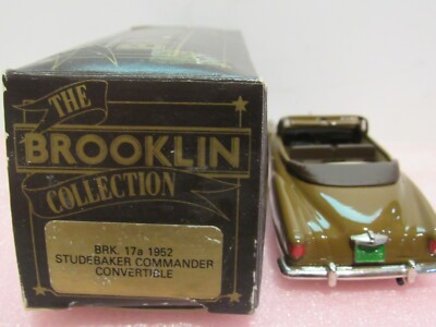 Brooklin 1/43 BRK17A – 1952 Studebaker Commander – Modèle Retravaillé, Superbe Finition
