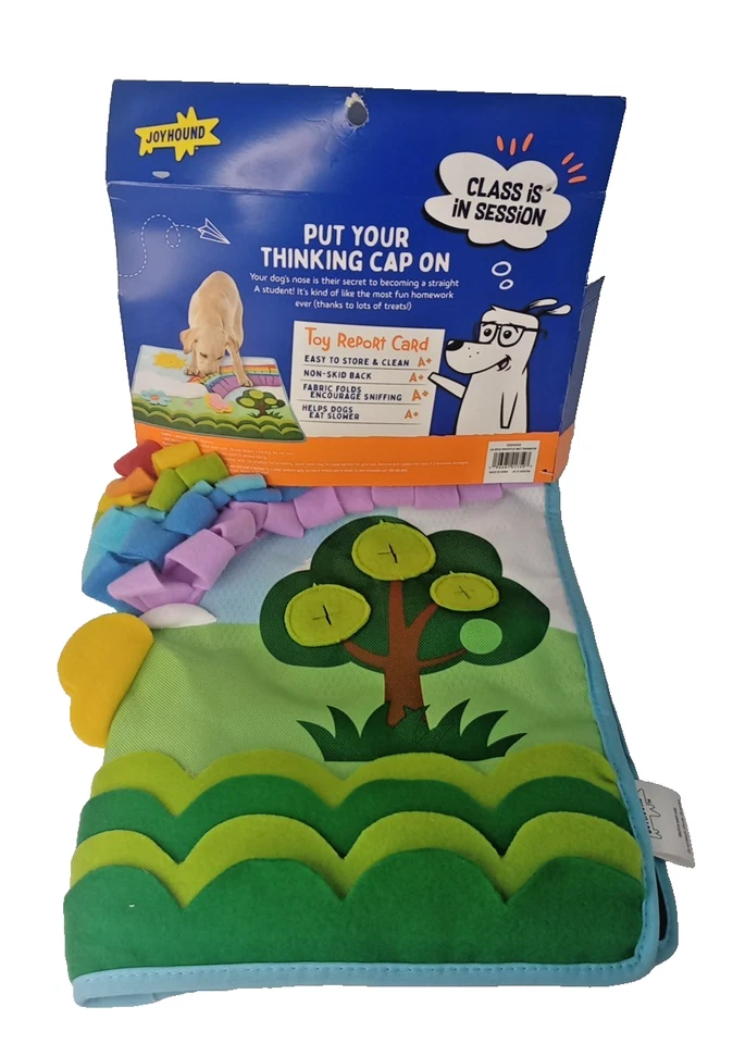Rainbow JoyHound Classroom Foraging Puzzle Mat! Dog/Puppy Interactive NWT - Image 2 of 2