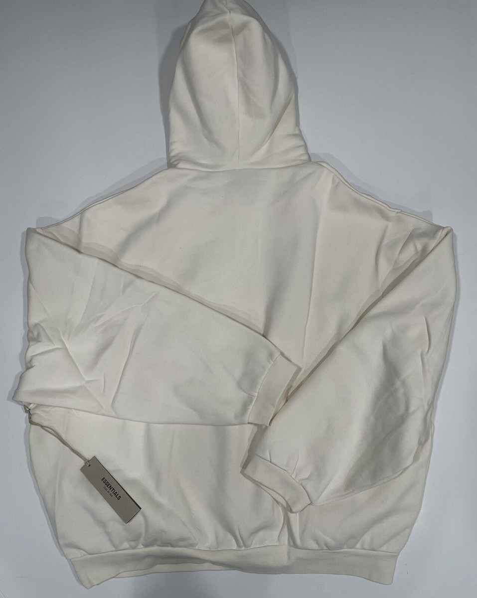 Fear of God Essentials Hoodie Cloud White Dancer (FW23