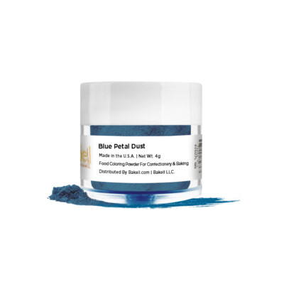 Blue Petal Dust Food Coloring Powder | 4g Jar