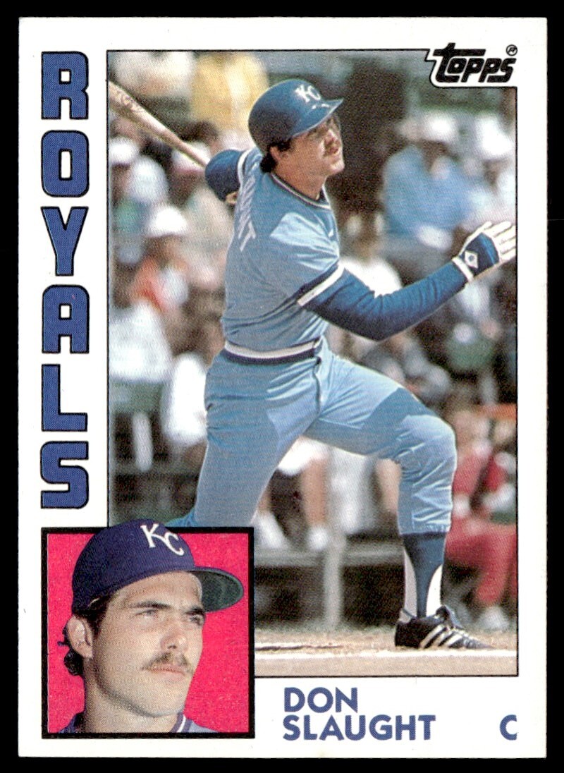 1984 Topps Don Slaught Kansas City Royals #196