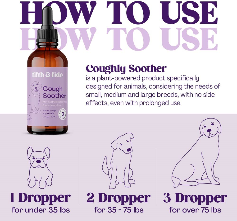 Dog Cough Suppressant Kennel Cough Treatment for Dogs Cough Syrup