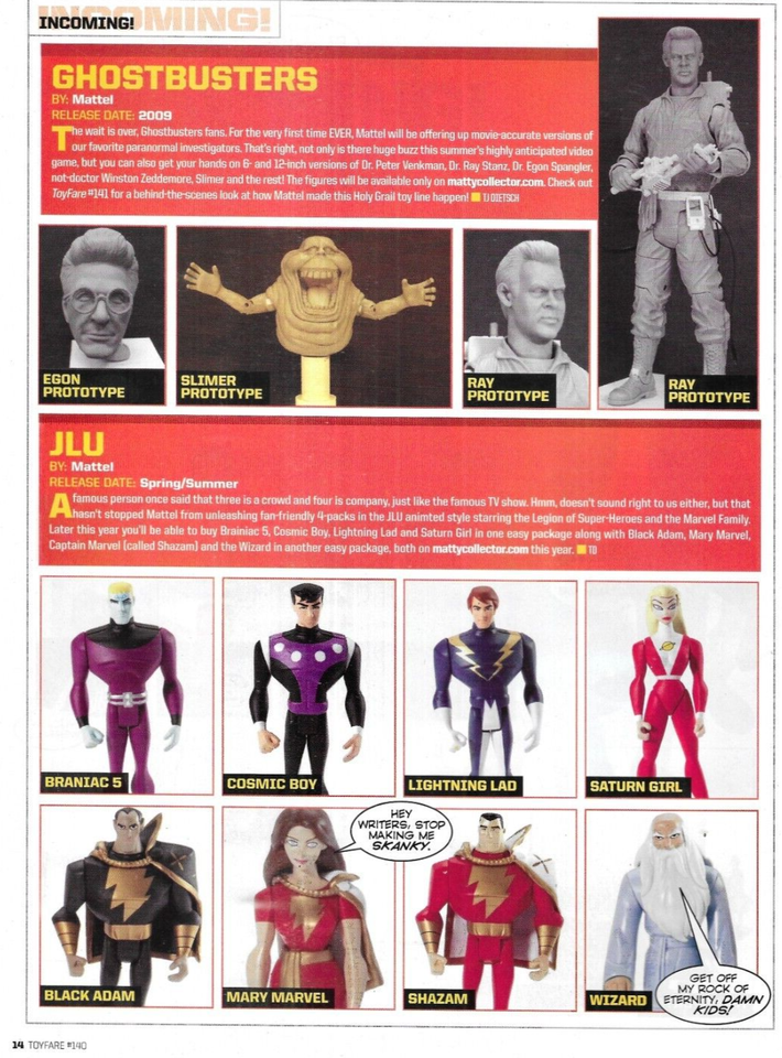 Toyfare Magazine Transformers DC Universe Classics Best Video Game Toys ...