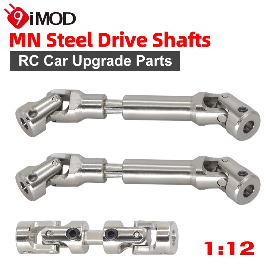 Metal Drive Shaft CVD Steel 6x12mm Hex Screws für  MN1/12 MN128 MN86 MN86S Cars - Bild 4 von 4