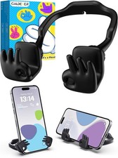 Stocking Stuffers for Teens Boys Mens Gifts: Cell Phone Stand 1, Black