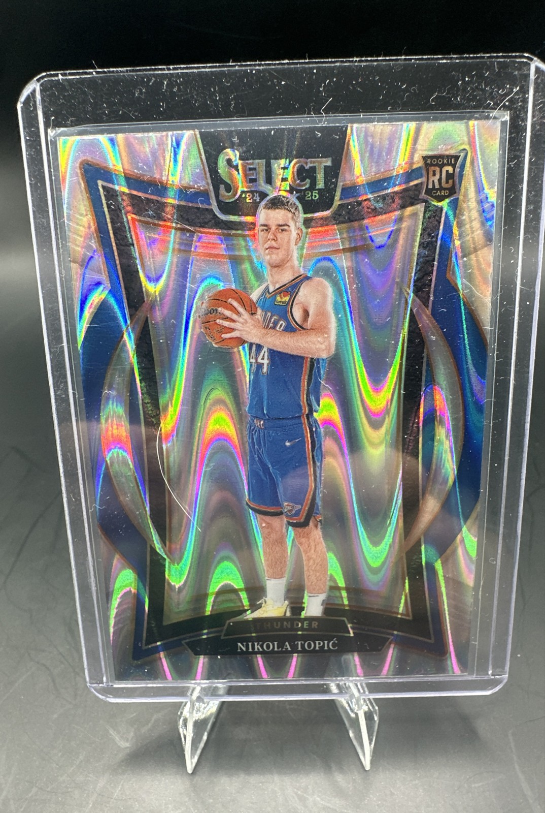 2024-25 Panini Select - Concourse Nikola Topic #89 Tectonic Prizm (RC)