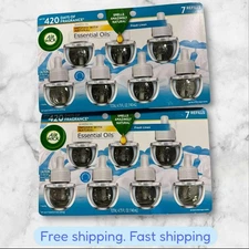 FOR 2 Air Wick Scented Oil 5 Refills Snuggle Fresh Linen 3.38 Fl.oz BRAND NEW