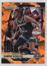 2024 Panini Prizm WNBA Orange Ice Prizm Diamond DeShields #8 0nr3