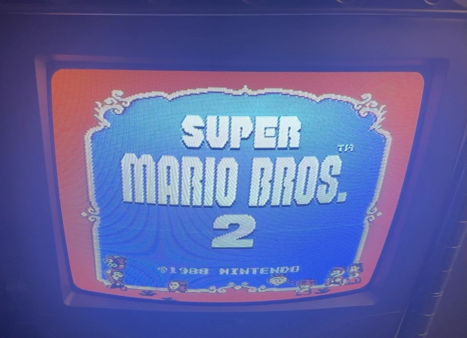 Super Mario Bros. 2 Nintendo NES Complete In Box Game Tested Authentic - Image 3 of 3