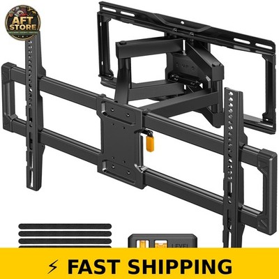 MountFTV Full Motion TV Wall Mount for 42-92 inch TVs