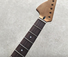 22 Fret Left Hand Roasted Maple Guitar Neck part Rosewood Inlay big head