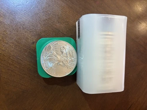 2014 Silver Eagles Roll of 20 Brilliant Uncirculated 1-oz.999 Silver